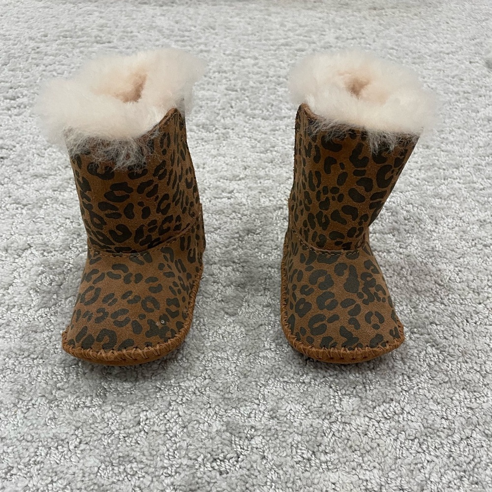 Baby Cassie Leopard Ugg Boots